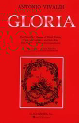 Gloria, RV589 SATB Choral Score cover